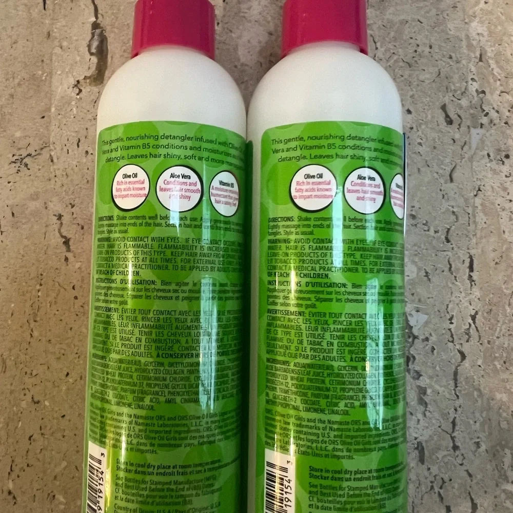 ORS Olive Oil Girls Leave-In Conditioning Detangler, 8.5 Ounce 2 Pack
